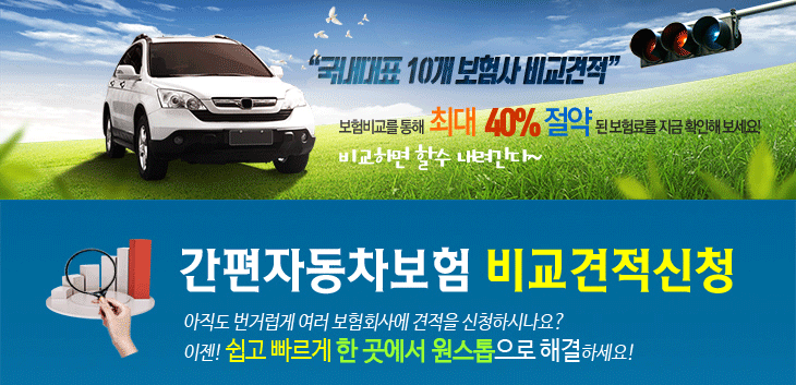 자동차보험비교견적